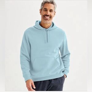 Tek Gear Men's Soft Fleece Hoodie in Beach View color, size XXL